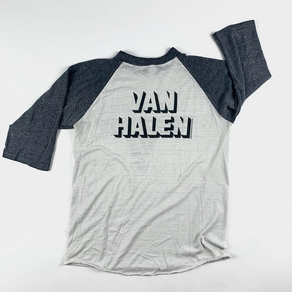 1980 Van Halen Vintage Tour Raglan Tee Shirt