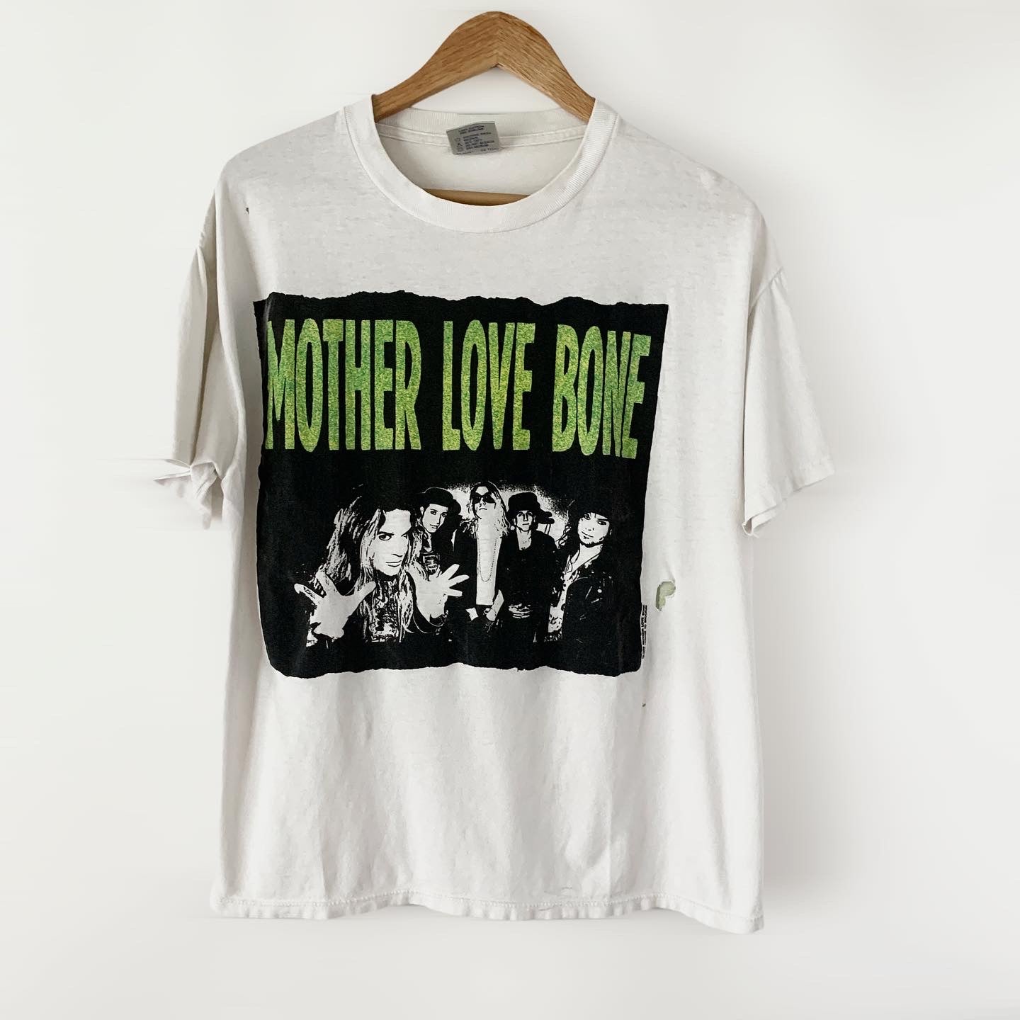 1990 Mother Love Bone Vintage Promo Tee Shirt