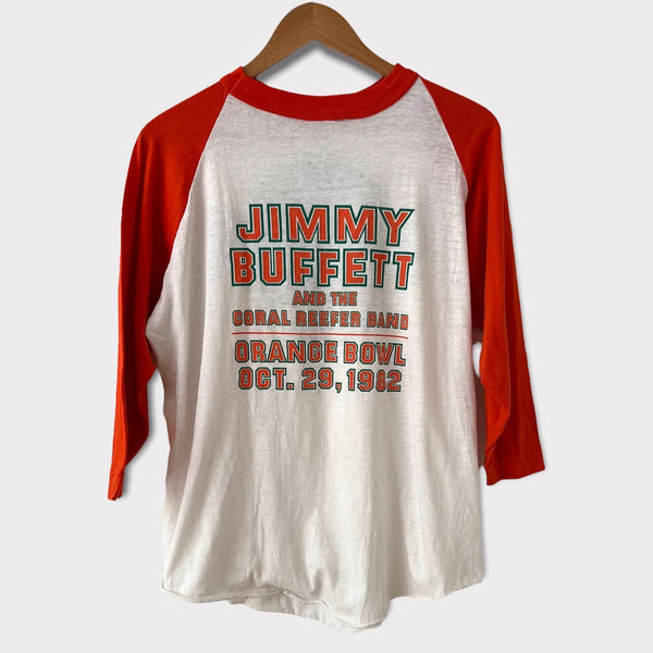 1982 Jimmy Buffett at The Orange Bowl Stadium Vintage Concert Tee Shirt