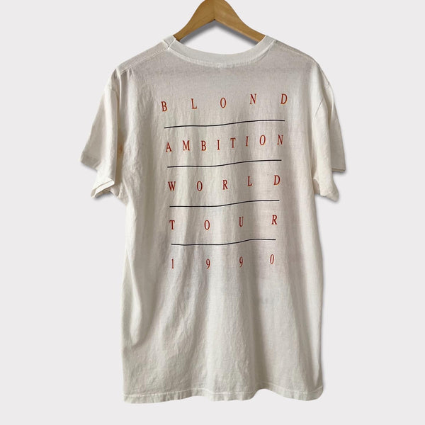 1990 Madonna "Blonde Ambition" Vintage Tour Tee Shirt