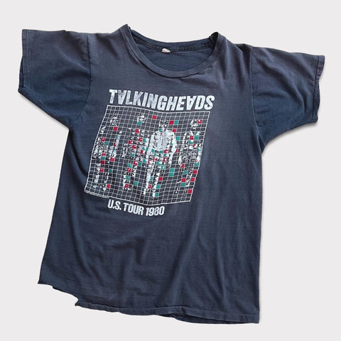 1980 Talking Heads US Tour Vintage Tee Shirt
