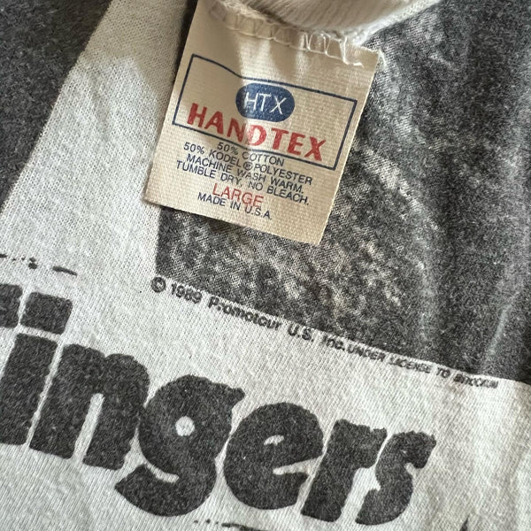 1989 The Rolling Stones "Sticky Fingers" Vintage Promo Tee Shirt