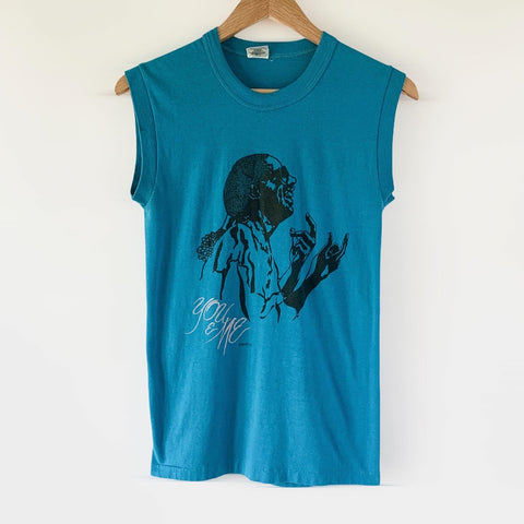 1980s Stevie Wonder Vintage Tour Tee Shirt