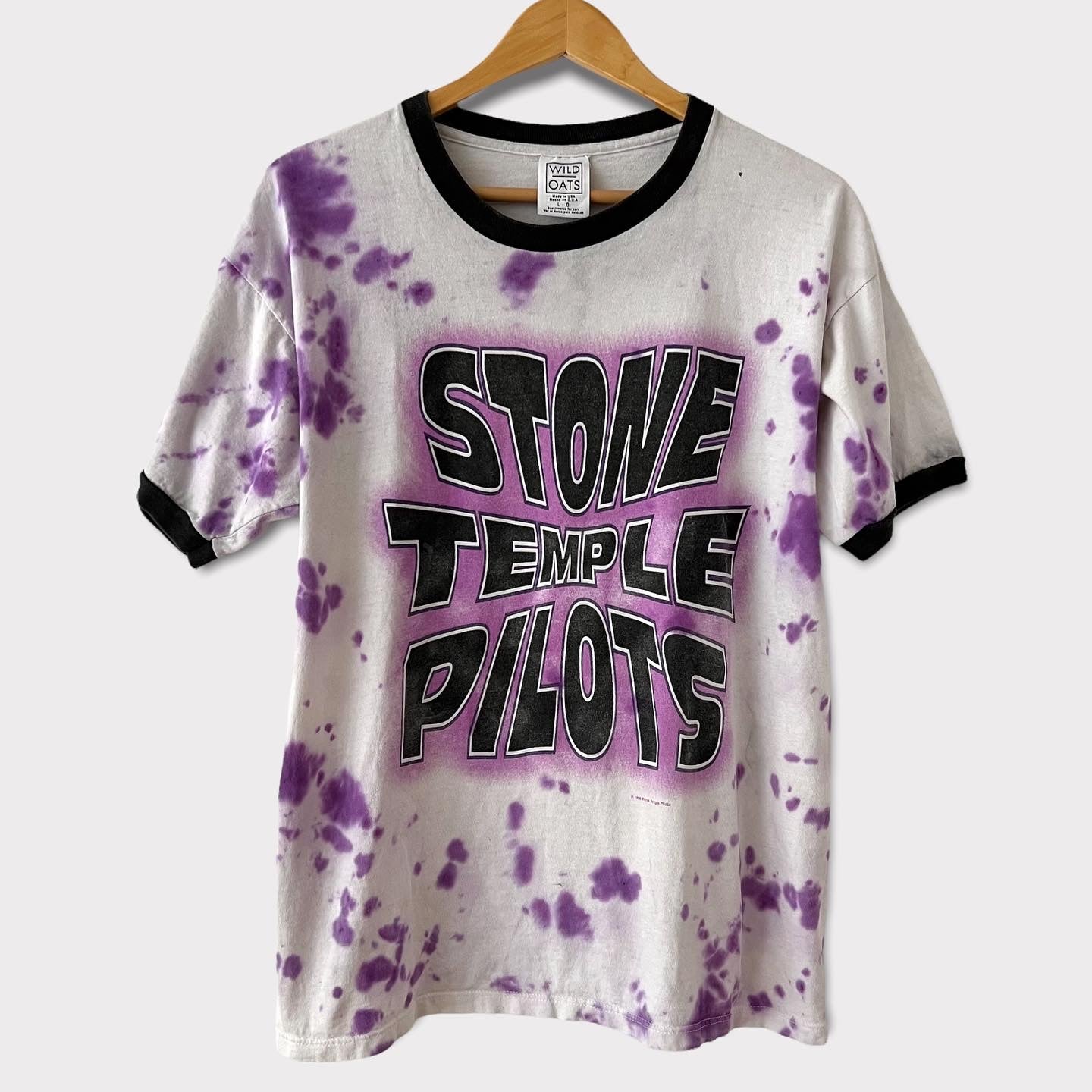 1996 Stone Temple Pilots Vintage Tour Tee Shirt – Zeros Revival