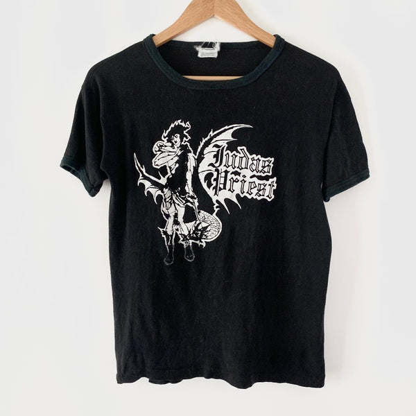1977 Judas Priest Vintage Band Promo Tee Shirt