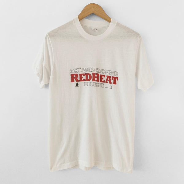 1988 Red Heat Vintage Movie Promo Tee Shirt Arnold Schwarzenegger