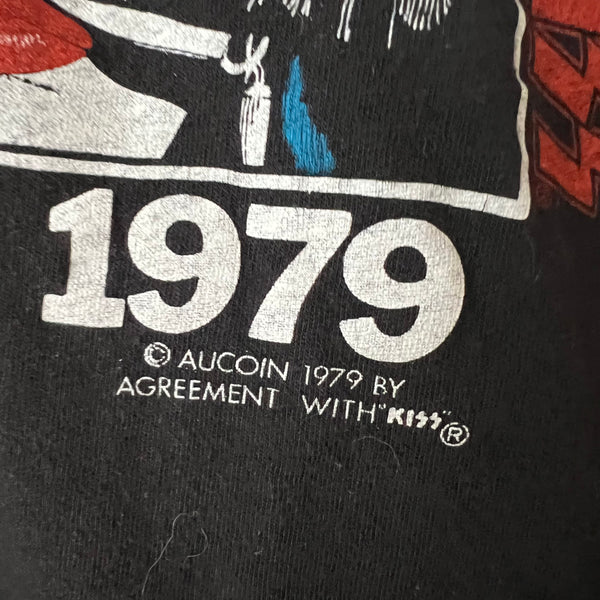 1979 KISS World Tour Security Crew Vintage Tee Shirt