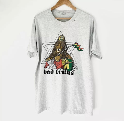 1993 Bad Brains Vintage Tour Punk Band Tee Shirt