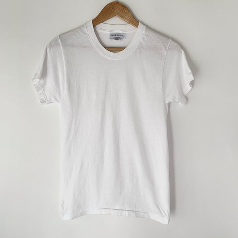 1980s Zeros Revival Vintage Blank Tee - White