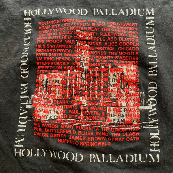 1980s Hollywood Palladium Concert Venue Vintage Tee Shirt