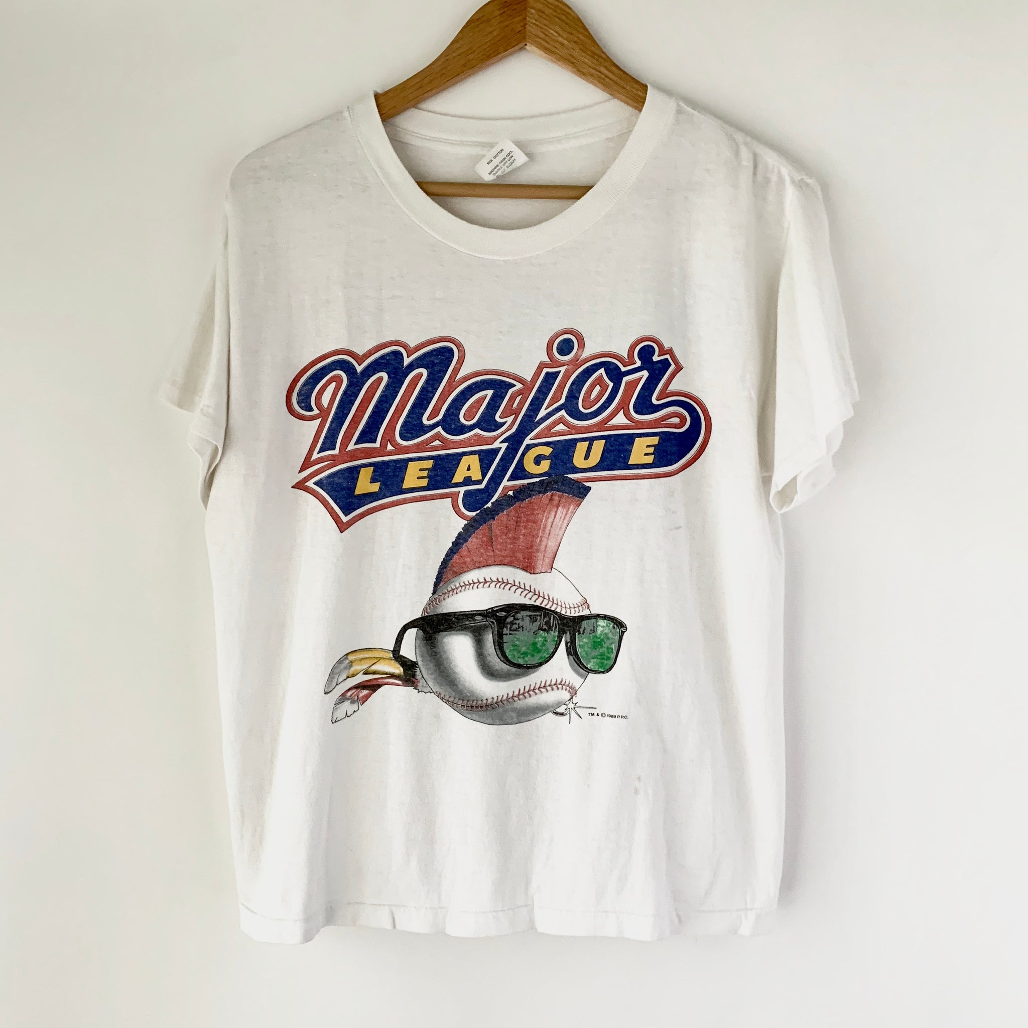 1989 Major League Vintage Movie Promo Tee Shirt