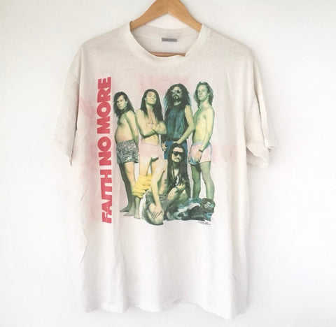 1990 Faith No More "You Fat Bastards" Promo Tee Shirt
