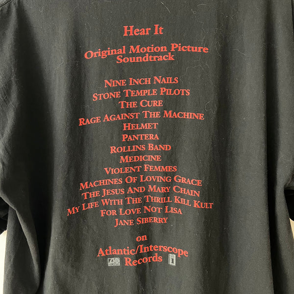 1994 The Crow Soundtrack Vintage Movie Promo Tee Shirt