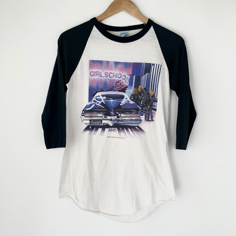 1982 Girlschool Vintage Tour Tee