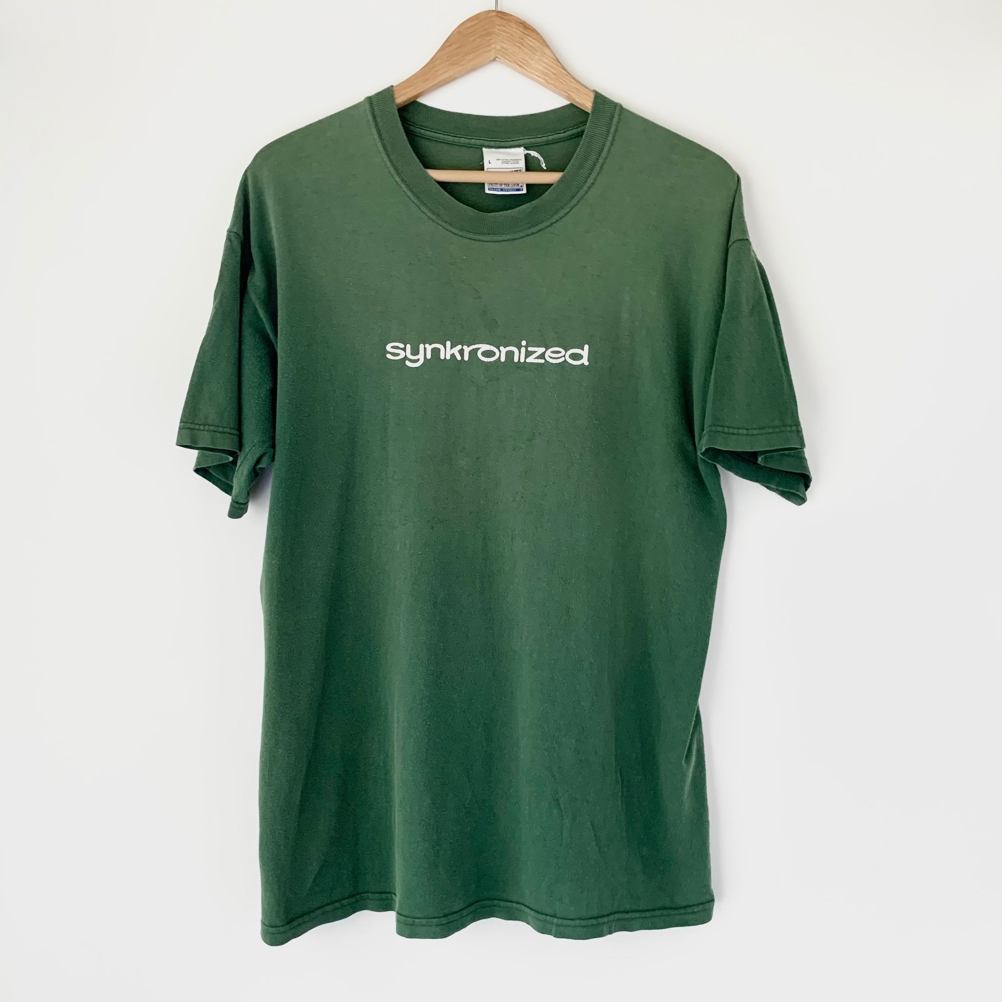 1999 Jamiroquai "Synkronized" Japan Tour Vintage Tee Shirt