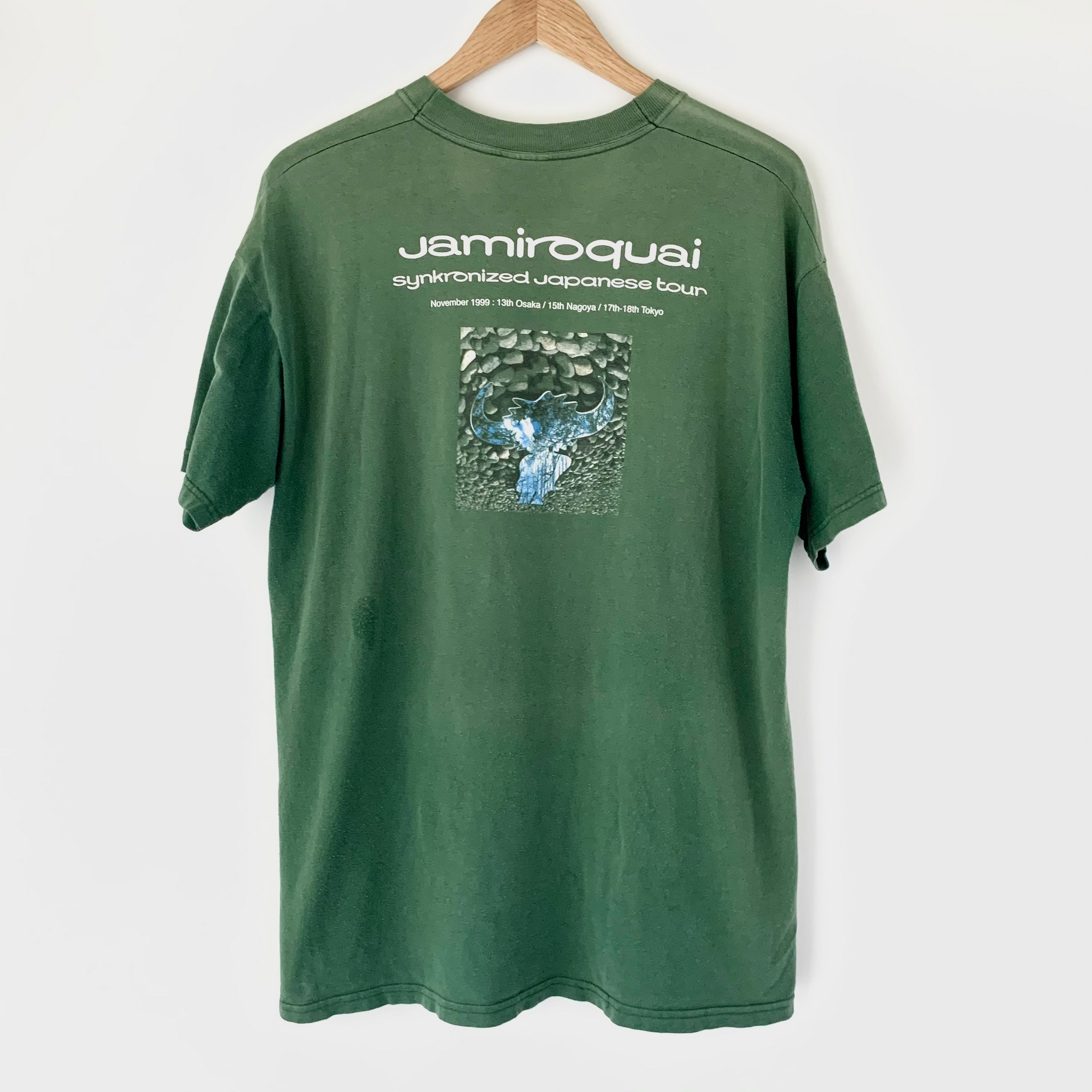 Vintage Jamiroquai 2002 Japan Tour shirt - BIDSTITCH