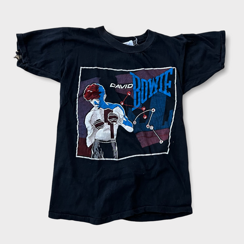 1980s David Bowie Vintage Tour Band Tee Shirt