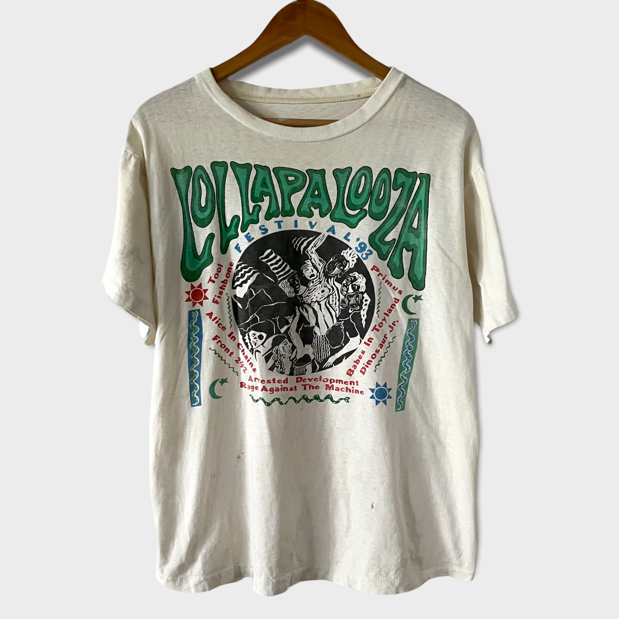 1993 Lollapalooza Festival VIntage Tee Shirt – Zeros Revival 1993 Lollapalooza Festival VIntage Tee Shirt – Zeros Revival