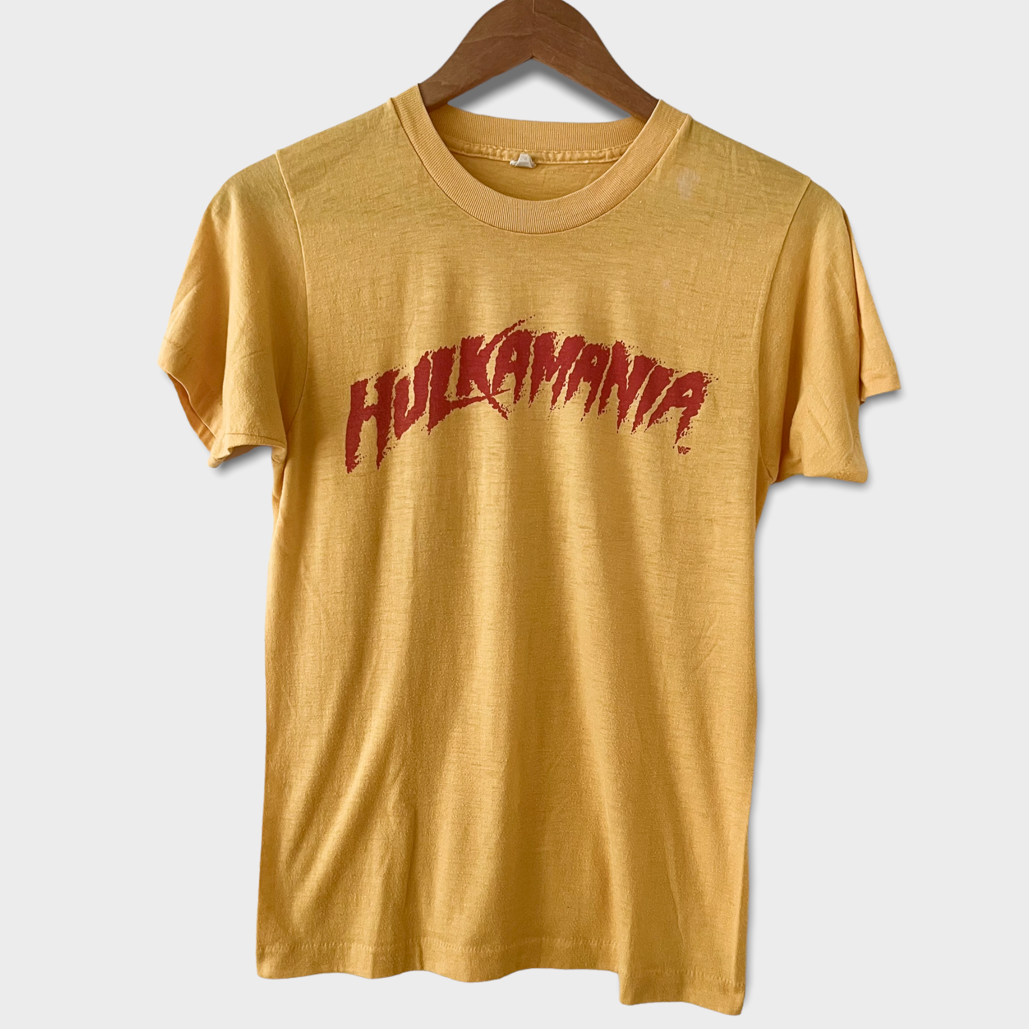 1980s Hulk Hogan  "Hulkamania" Wrestling Vintage Tee Shirt