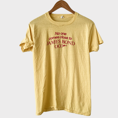1981 James Bond 007 "For Your Eyes Only" Vintage Movie Promo Tee Shirt
