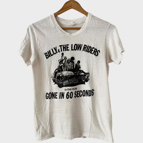 1974 Gone In 60 Seconds Vintage Movie Promo Tee Shirt