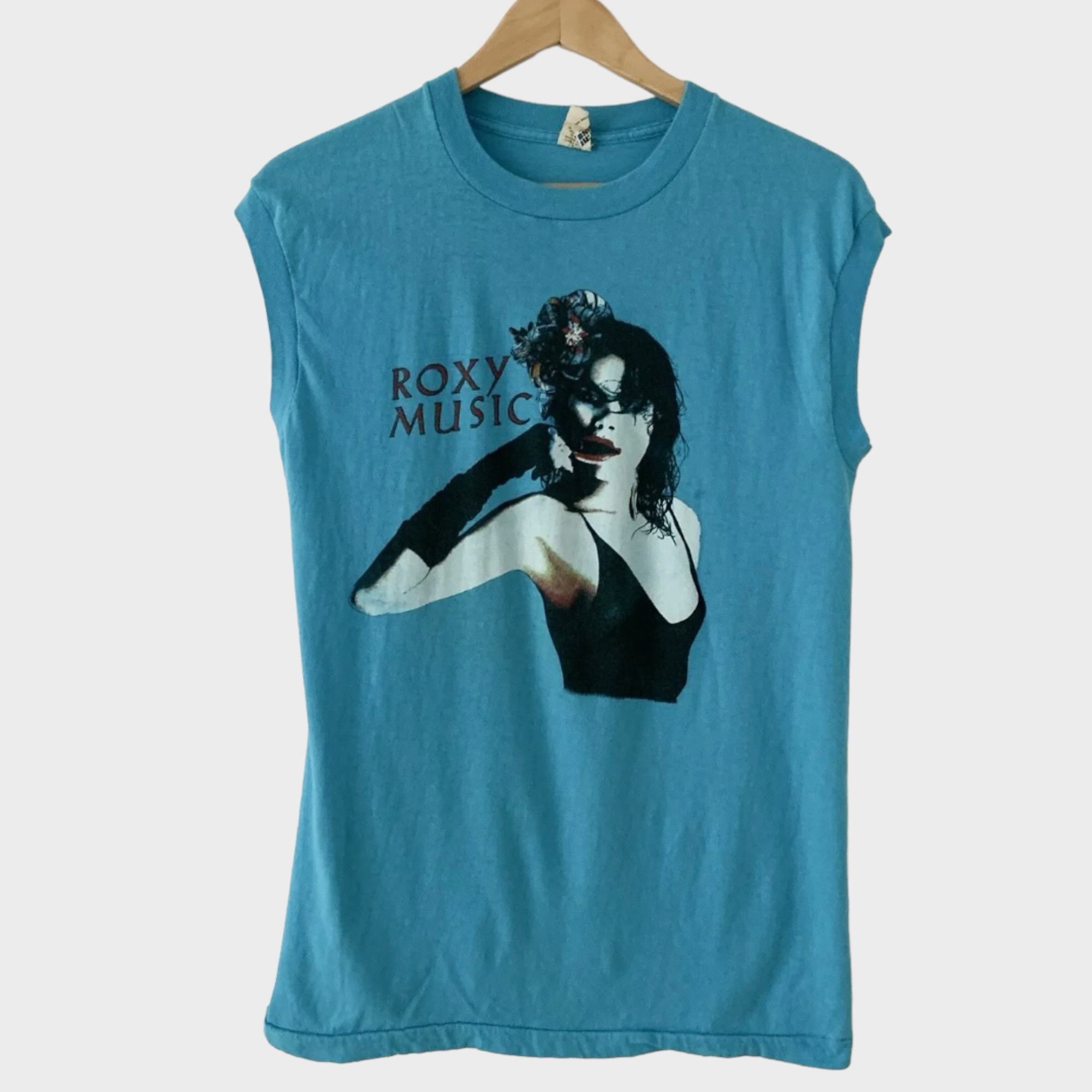 1983 Roxy Music "The High Road" Vintage Tour Band Tee Shirt