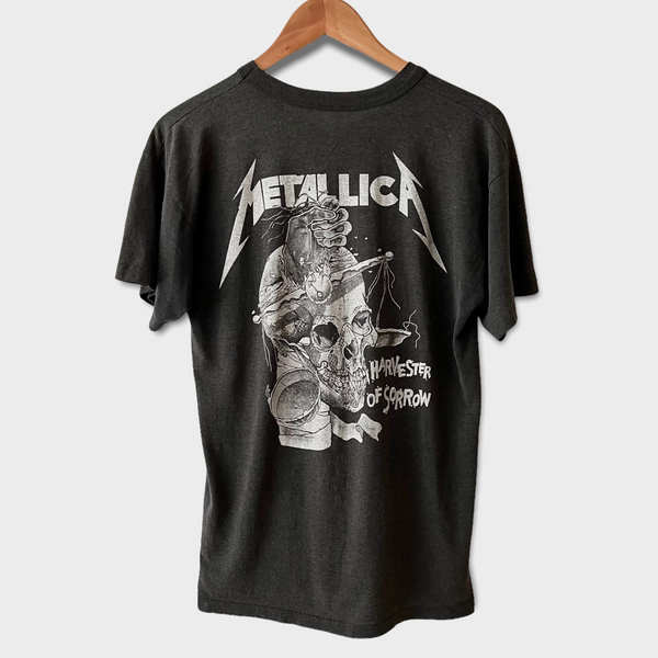 1988 Metallica "Harvester Of Sorrow" Vintage Promo Tee Shirt