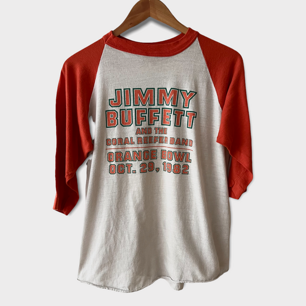 1982 Jimmy Buffett Orange Bowl, Florida Concert Vintage Tee Shirt