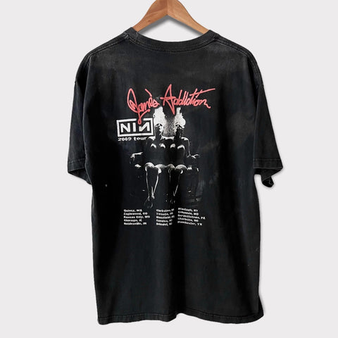 2009 Nine Inch Nails & Jane's Addiction Tour Tee Shirt