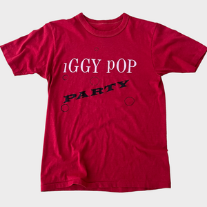 1981 Iggy Pop UK Tour Vintage Band Tee Shirt