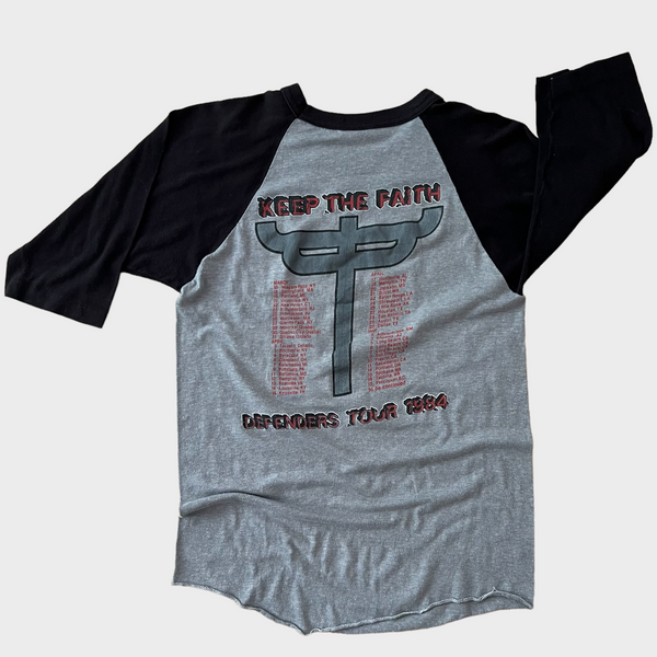 1984 Judas Priest "Defenders" Tour Vintage Band Tee Shirt