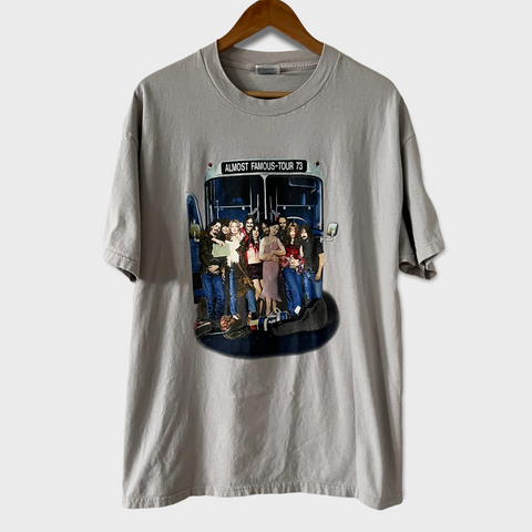 2001 Almost Famous Vintage Movie Promo Tee Shirt