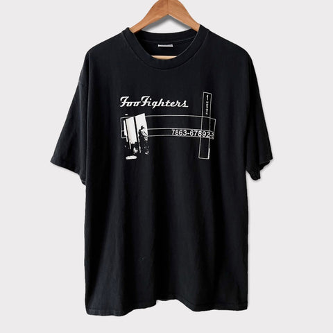 2000 Foo Fighters Vintage Tour Tee Shirt