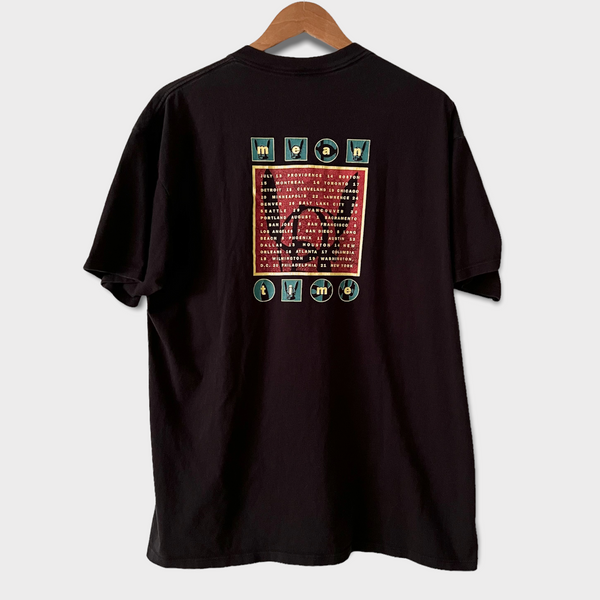 1992 Helmet "Mean Time" Vintage Tour Tee Shirt