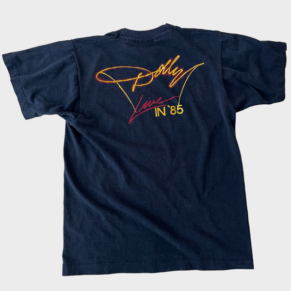 1985 Dolly Parton Vintage Tour Tee Sirt