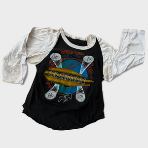 1980 Led Zeppelin Vintage Tour Tee Shirt