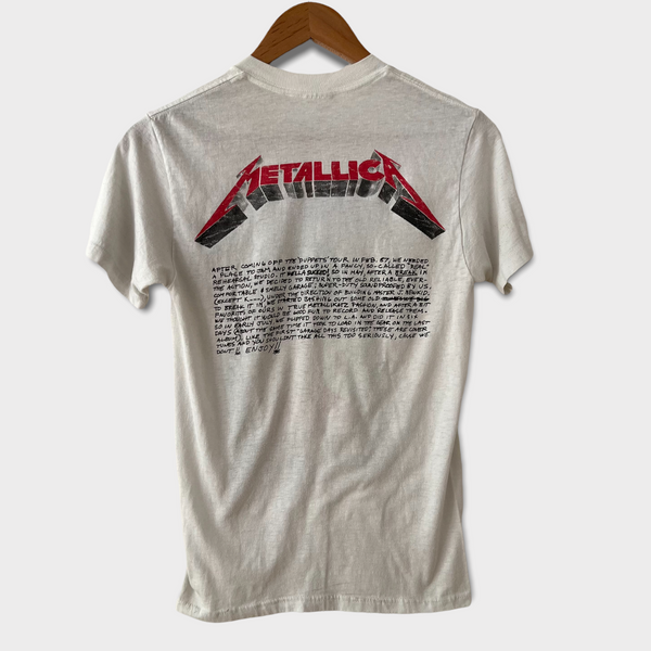 1987 Metallica "Crash Course" Vintage Promo Tee Shirt