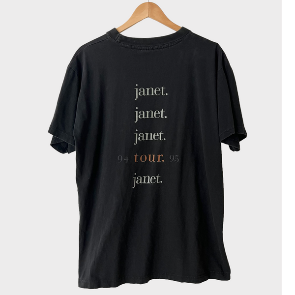 1994 Janet Jackson Vintage Tour Tee Shirt