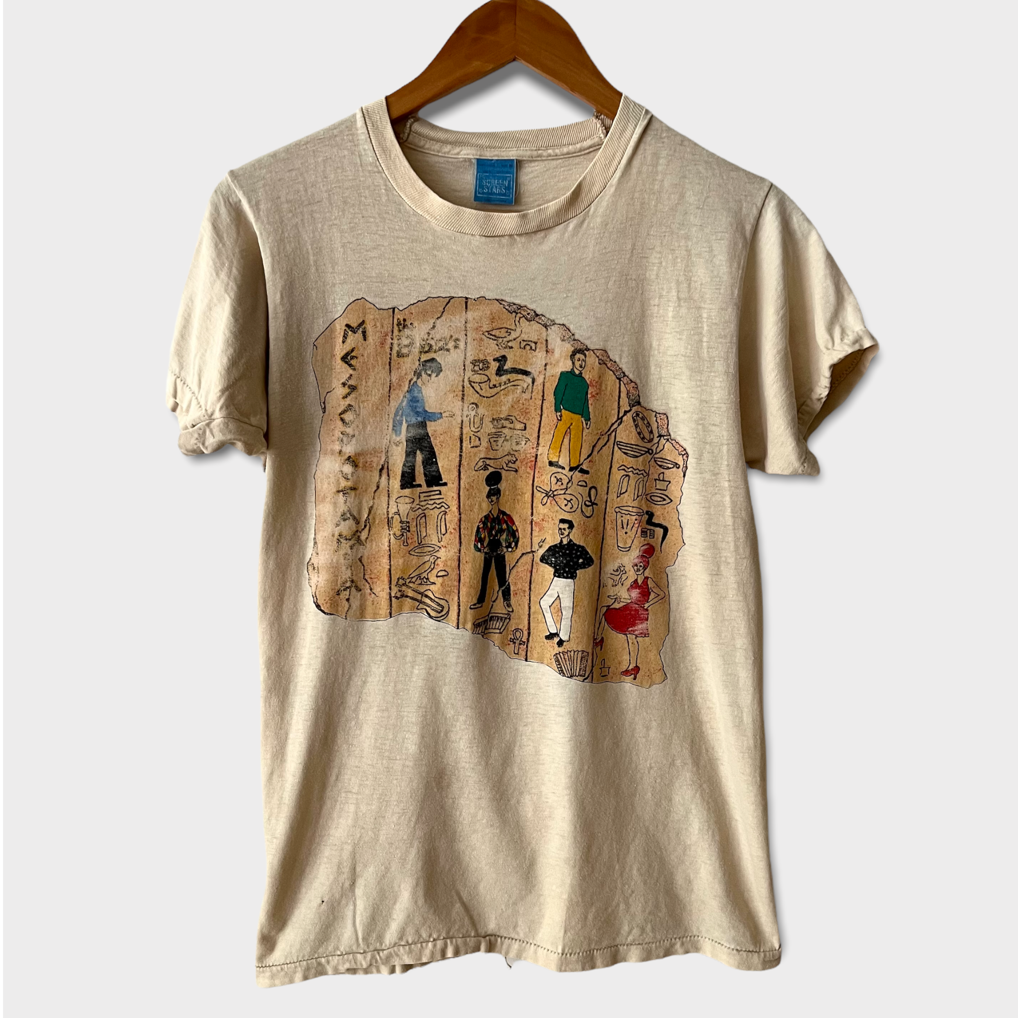 1982 The B-52's Vintage Tour Tee Shirt