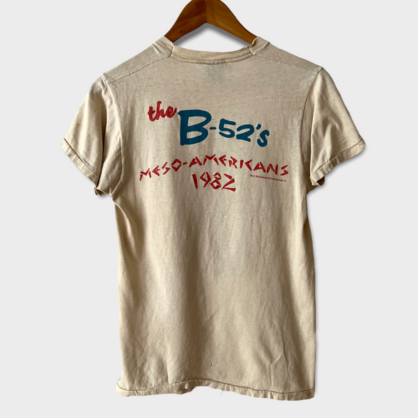 1982 The B-52's Vintage Tour Tee Shirt