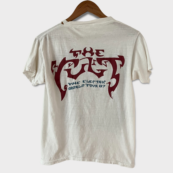 1987 The Cult "Electric"  World Tour Vintage Tee Shirt