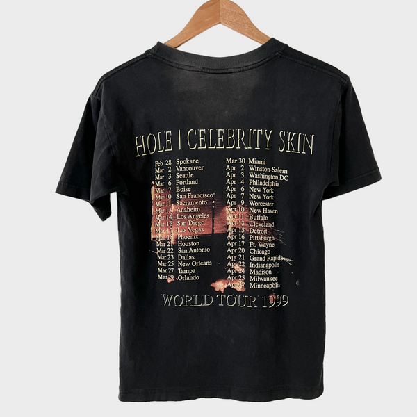 1999 HOLE "Celebrity Skin" Vintage Tour Tee Shirt