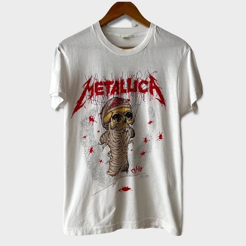 1989 Metallica "One" Vintage Band Promo Tee Shirt