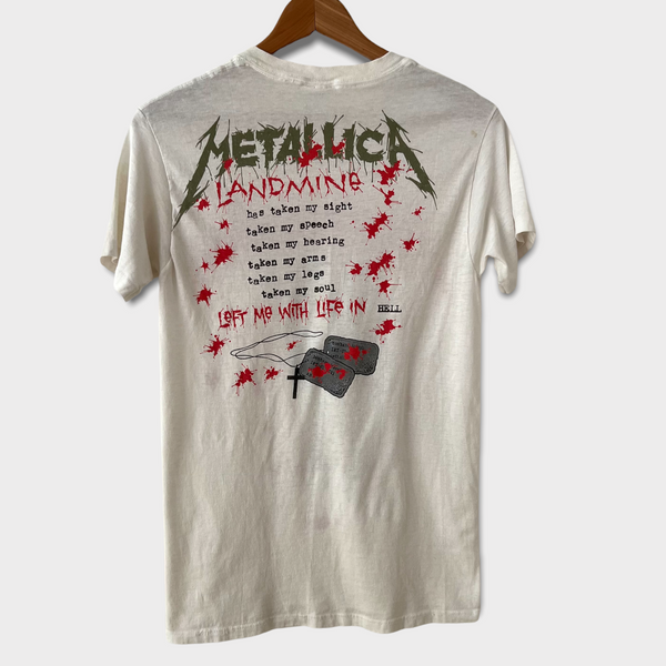 1989 Metallica "One" Vintage Promo Tee Shirt