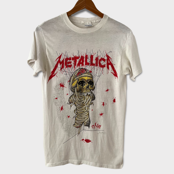1989 Metallica "One" Vintage Promo Tee Shirt