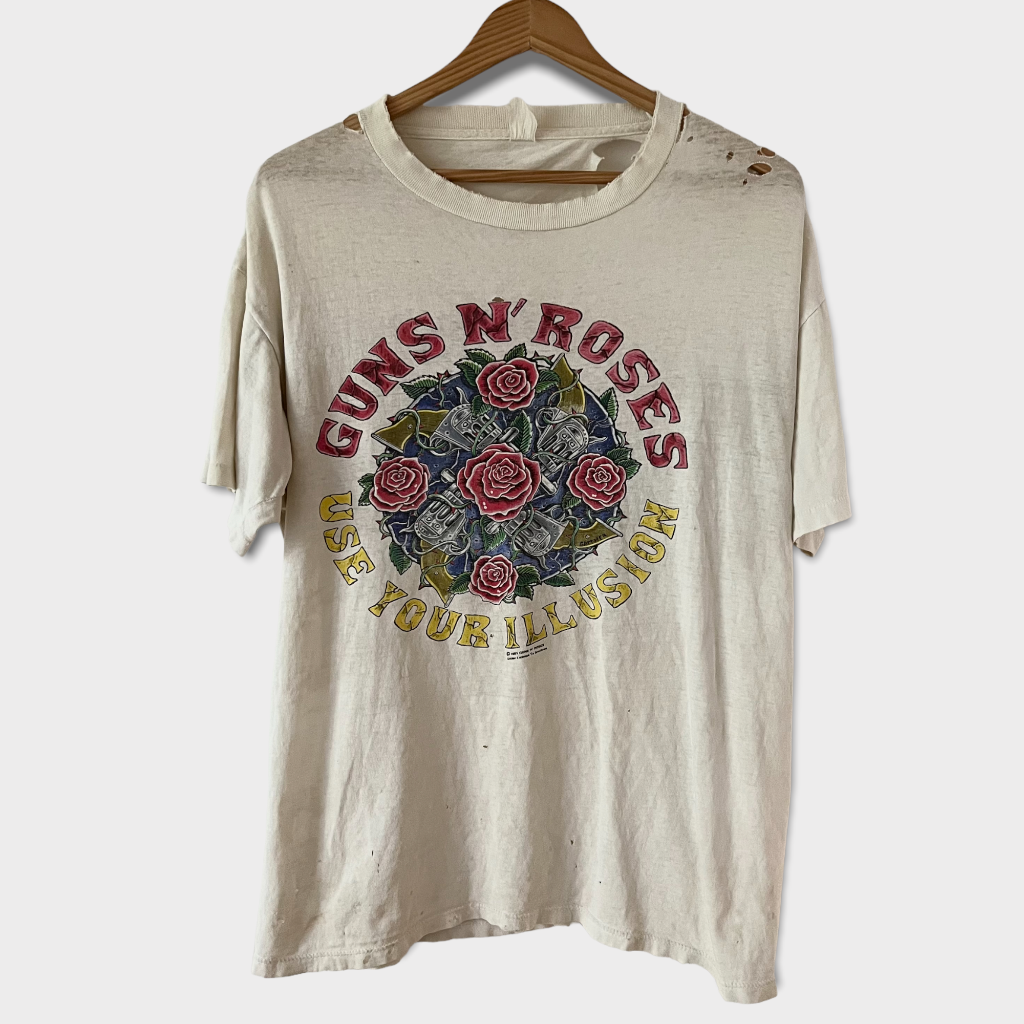 Guns n roses vintage top tee