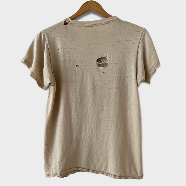 1974 Led Zeppelin "Swan Song" Vintage Band Tour Promo Tee Shirt