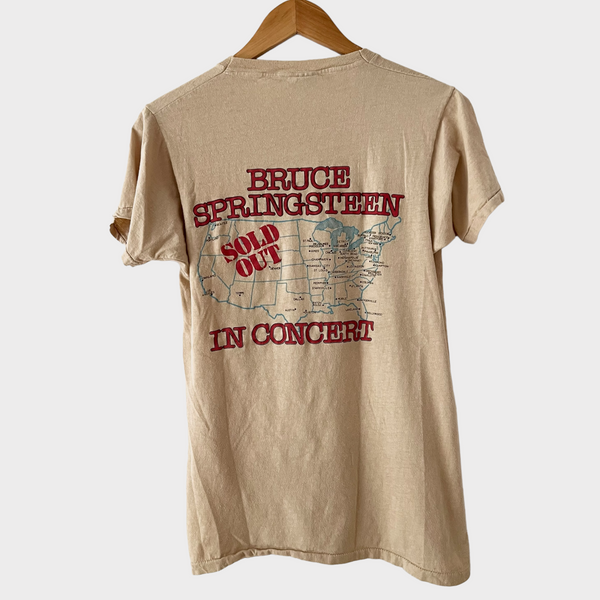 1980 Bruce Springsteen Vintage Tour Tee Shirt