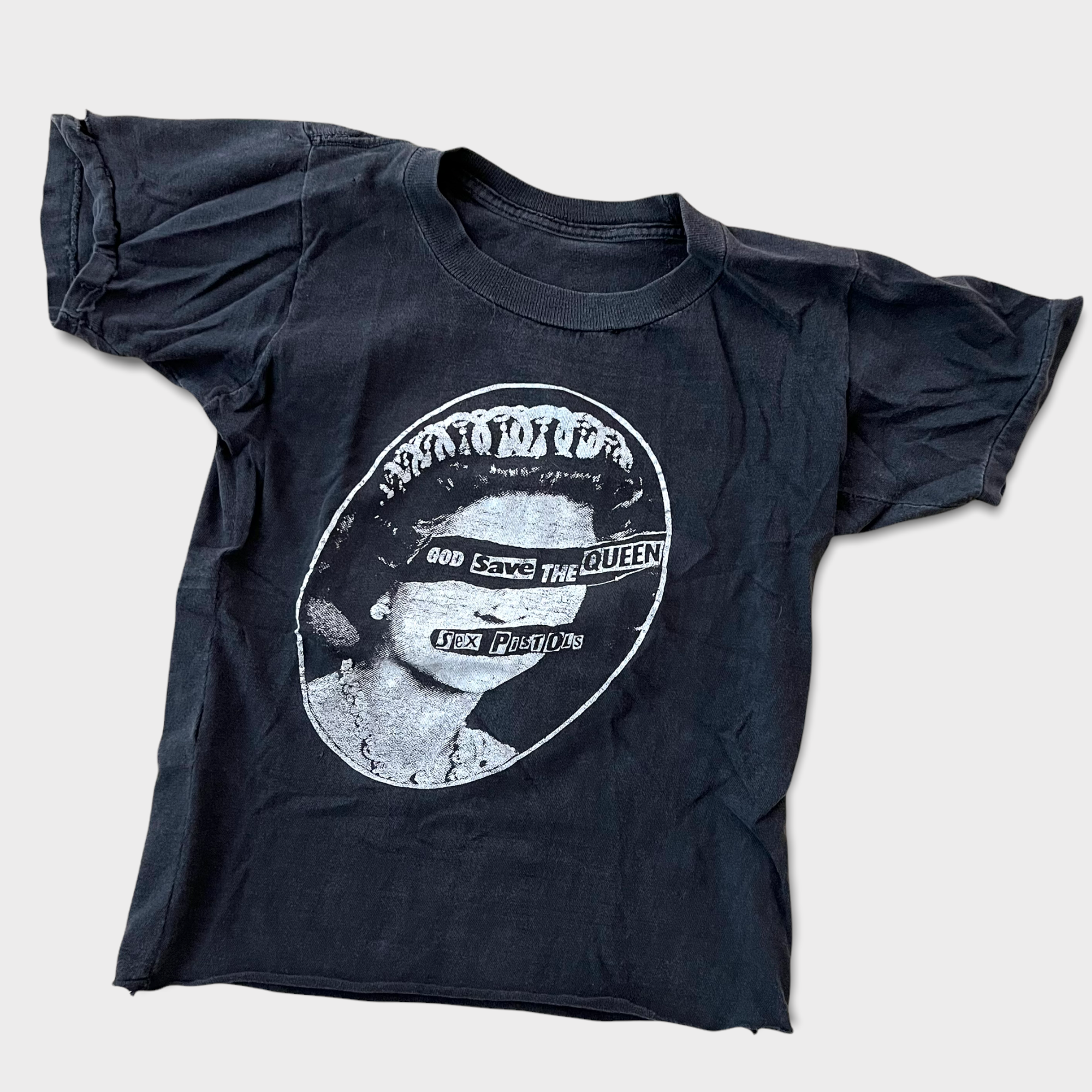 1970s Sex Pistols "God Save The Queen" Vintage Promo Tee Shirt