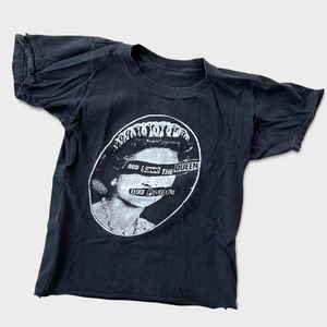1970s Sex Pistols "God Save The Queen" Vintage Promo Tee Shirt